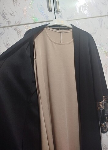 42 Beden Abaya iclikli