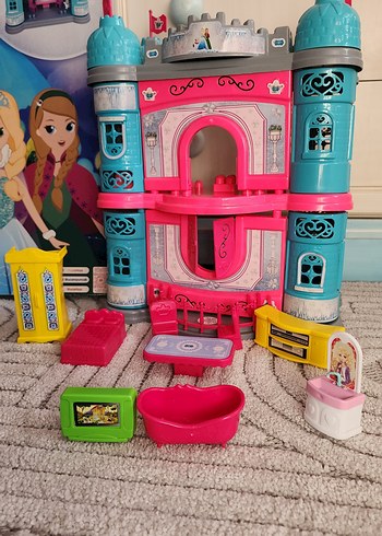 Renkli Prenses şato Oyuncak Seti - Görsel 4