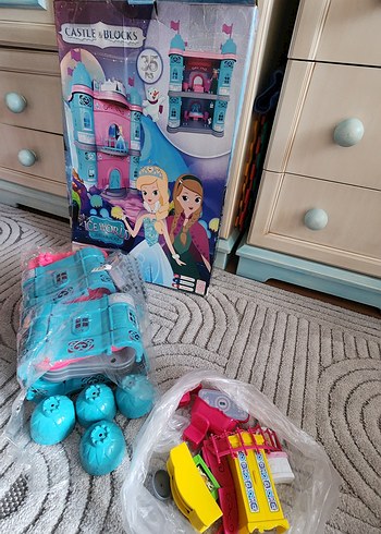 Renkli Prenses şato Oyuncak Seti - Görsel 8