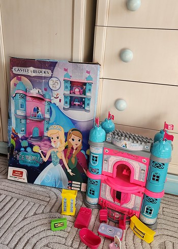 Renkli Prenses şato Oyuncak Seti - Görsel 2