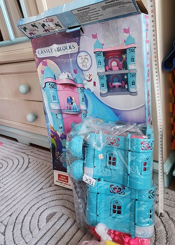 Renkli Prenses şato Oyuncak Seti - Görsel 9