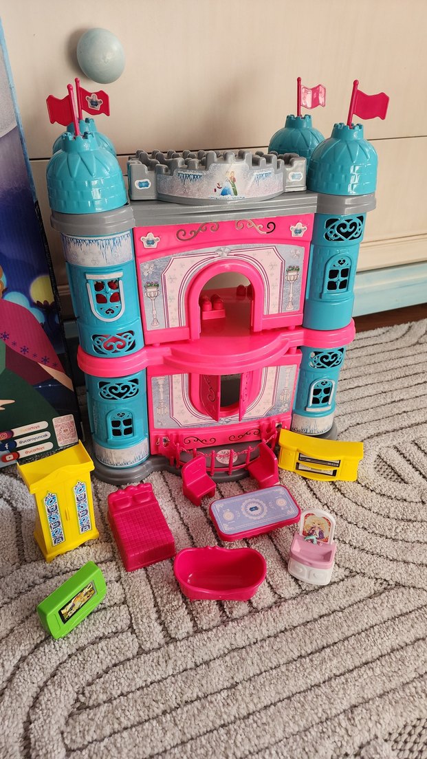 Renkli Prenses şato Oyuncak Seti - Görsel 3