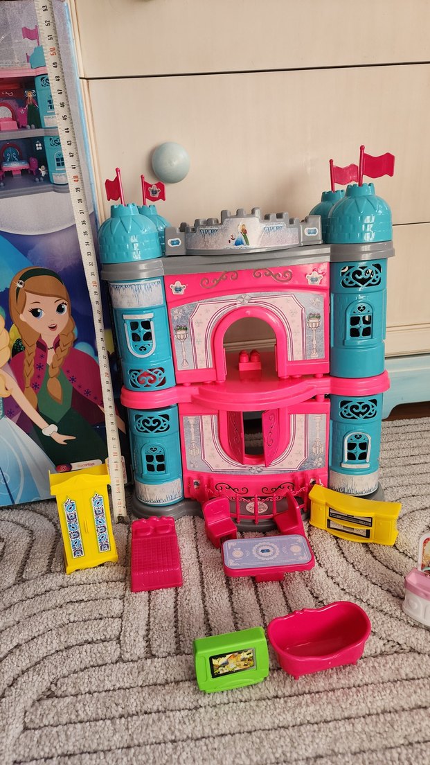 Renkli Prenses şato Oyuncak Seti - Görsel 5