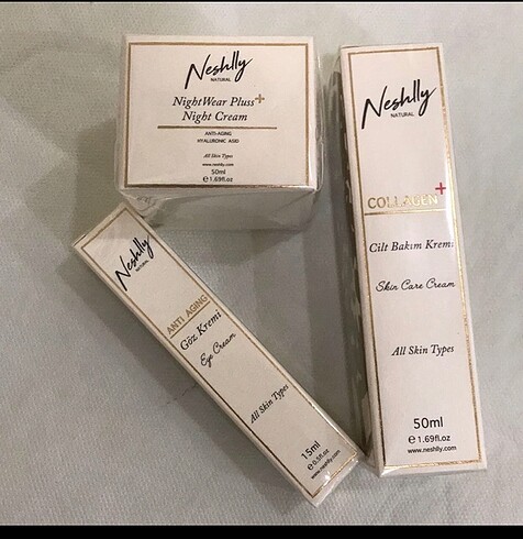 Neshly natural ürünleri