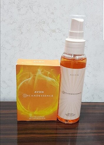 Avon Incandessence ve vücut spreyi