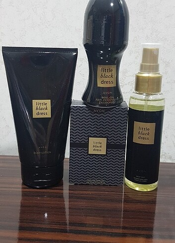 Avon little black dress set