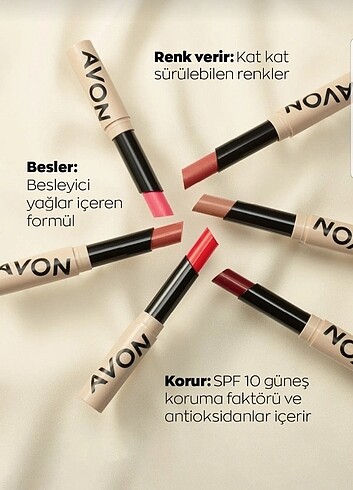  Beden bordo Renk Avon tinted dudak balmı & plum