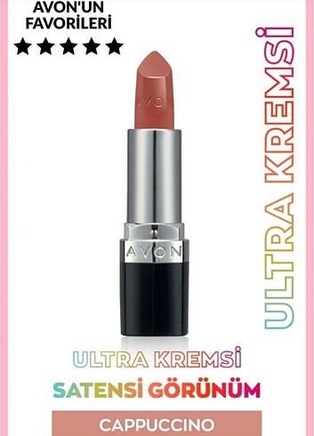 Avon ultra kremsi ruj & cappuccino