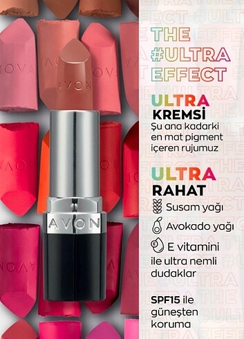 Avon Avon ultra kremsi ruj & cappuccino