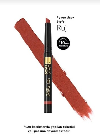 Avon Avon Power stay stylo ruj & amber gooddess