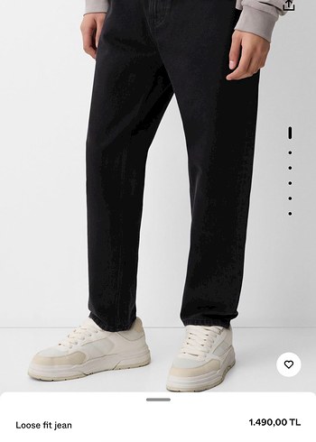 BERSHKA STRAİGHT VİNTAGE JEANS PANTOLON