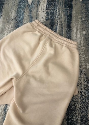 ZARA 3 İPLİK İÇİ POLARLI ŞARDONLU KALIN KIŞLIK EŞOFMAN ALTI - Görsel 3