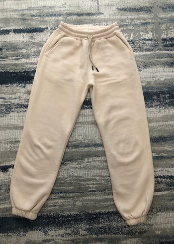 ZARA 3 İPLİK İÇİ POLARLI ŞARDONLU KALIN KIŞLIK EŞOFMAN ALTI - Görsel 2