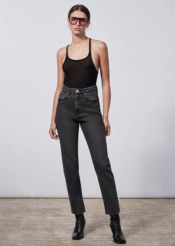 ORİJİNAL ZARA MOM FİT JEANS PANTOLON