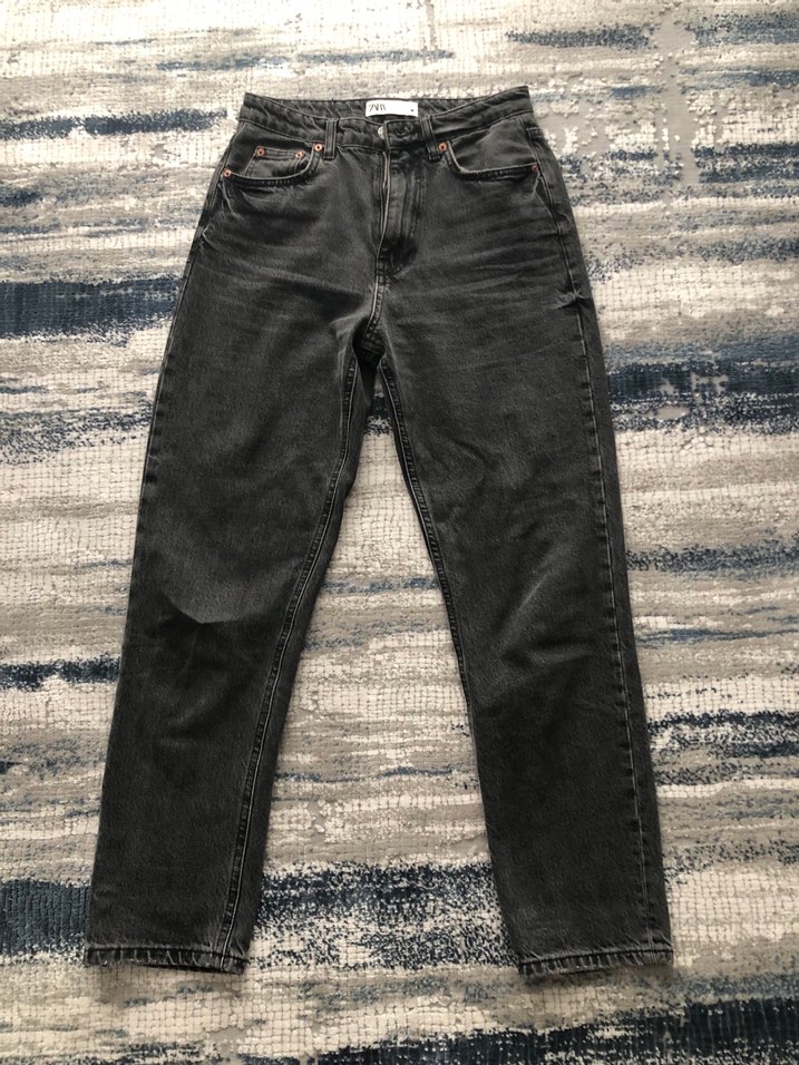 ORİJİNAL ZARA MOM FİT JEANS PANTOLON - Görsel 3