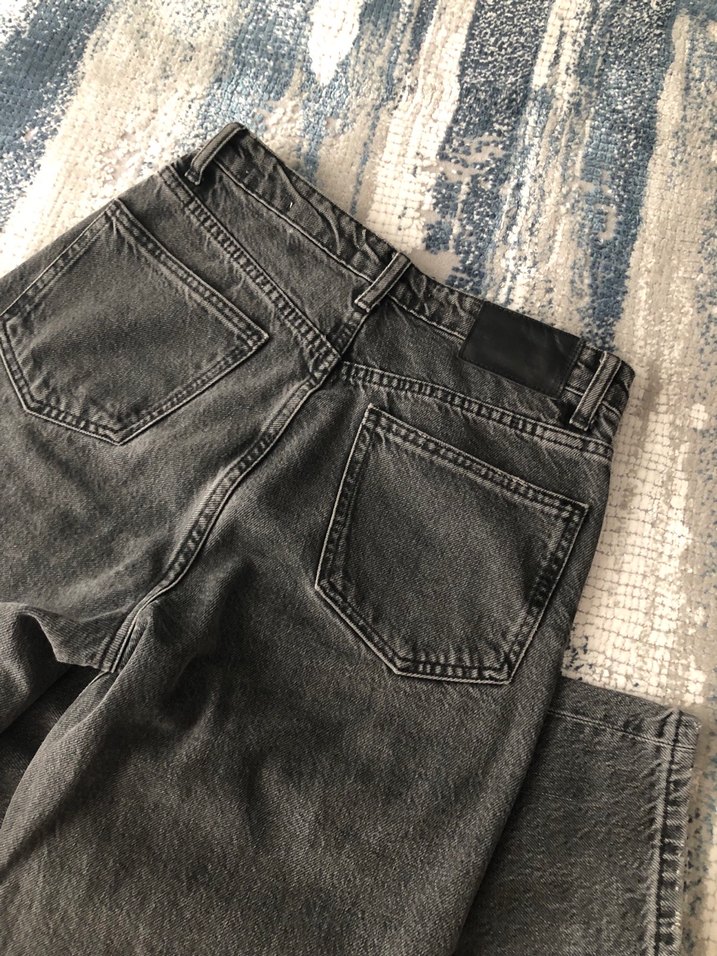 ORİJİNAL ZARA MOM FİT JEANS PANTOLON - Görsel 5