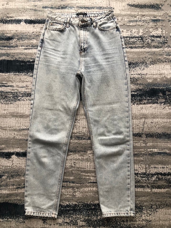 TRENDYOLMİLLA MOM FİT JEANS PANTOLON - Görsel 4