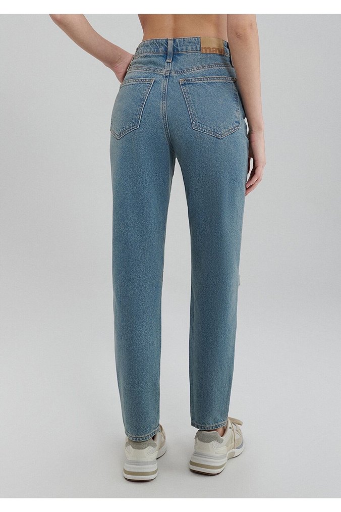 MAVİ JEANS STAR YIRTIK VİNTAGE JEAN PANTOLON - Görsel 4