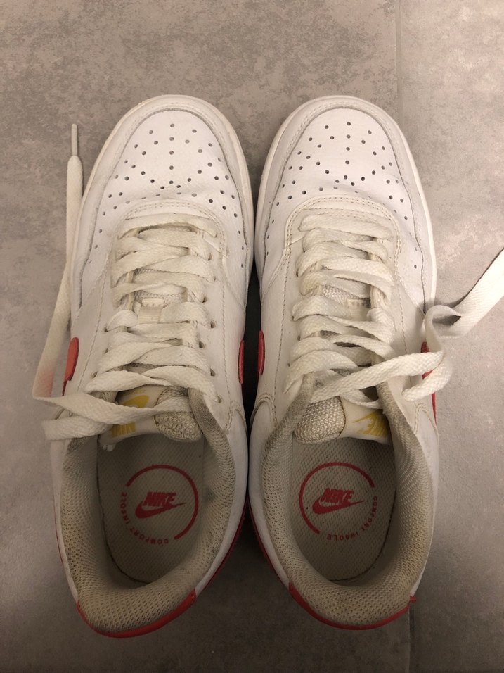 Nike Court Vision Lo Beyaz Sneaker Spor Ayakkabı - Görsel 4