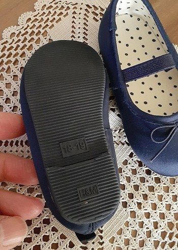 Kız Çocuk Lacivert Fiyonk Detaylı Babet - Görsel 3