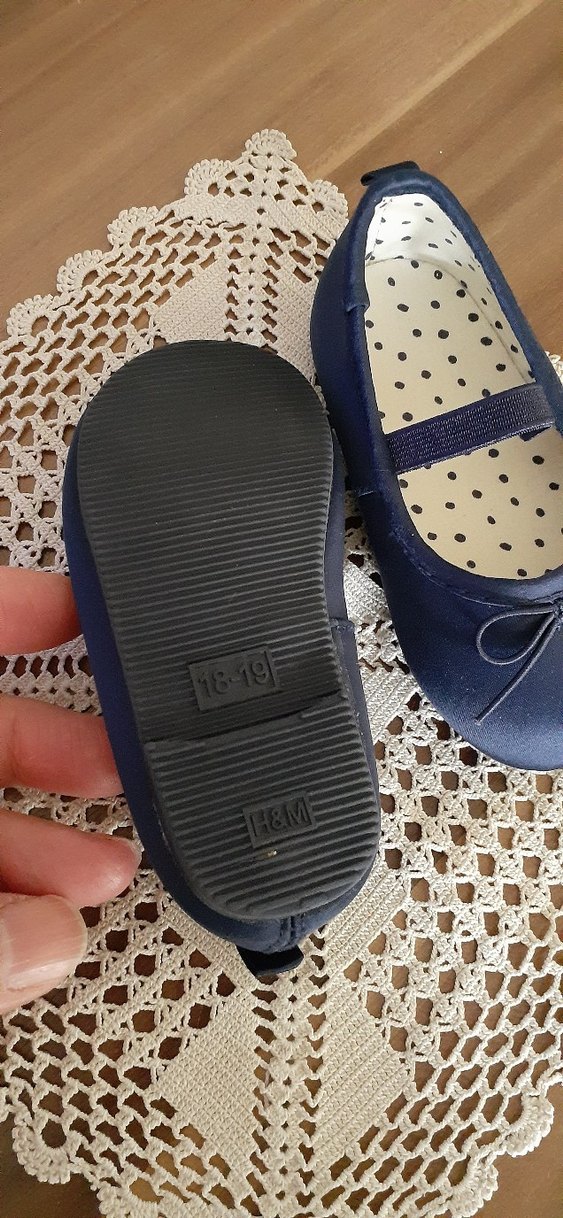 Kız Çocuk Lacivert Fiyonk Detaylı Babet - Görsel 3