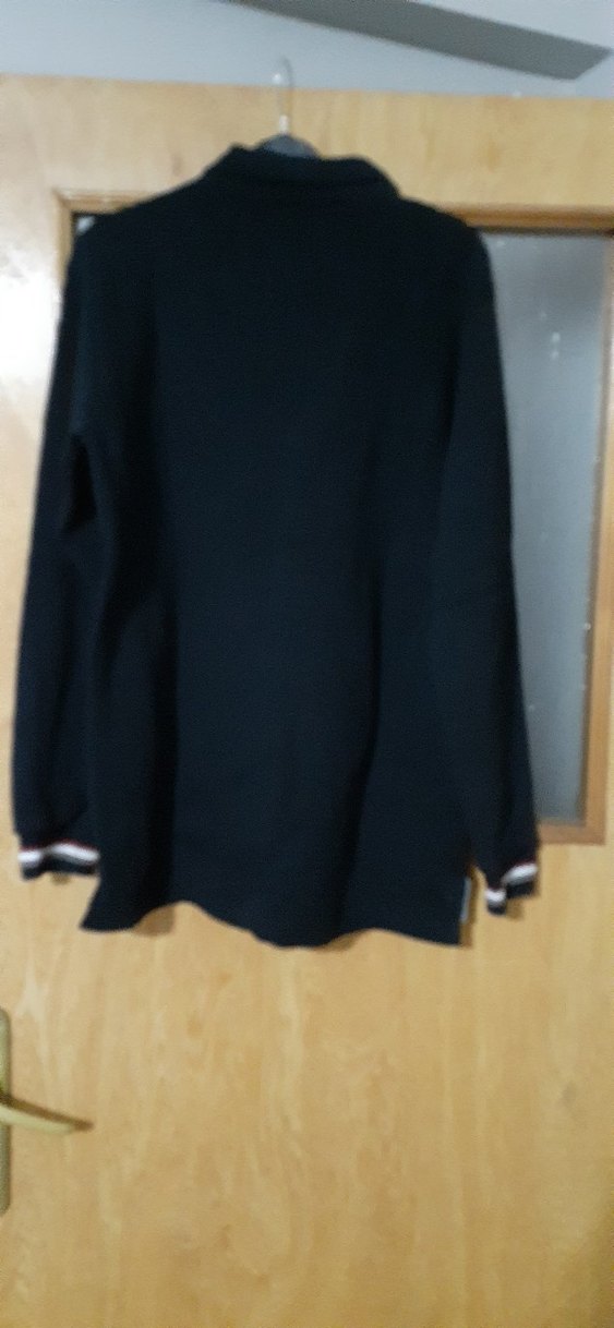 Erkek Siyah Uzun Kollu FIAT Baskılı Sweatshirt - Görsel 4