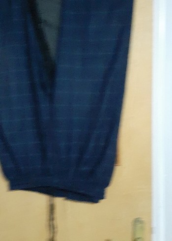 erkek belli lastikli Şalvar pantolon cep detaylı - Görsel 2