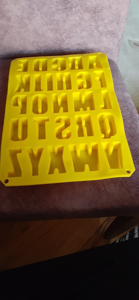 hobi silikon harf kalıbı - Görsel 4
