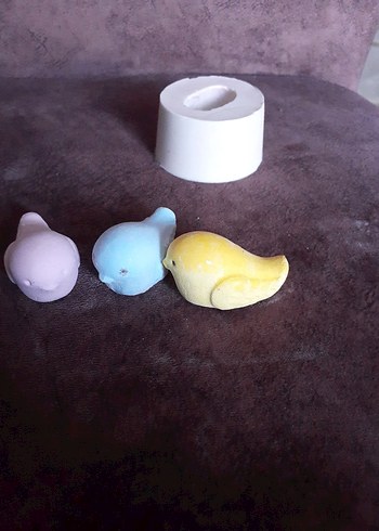 hobi silikon kuş kalıbı - Görsel 2