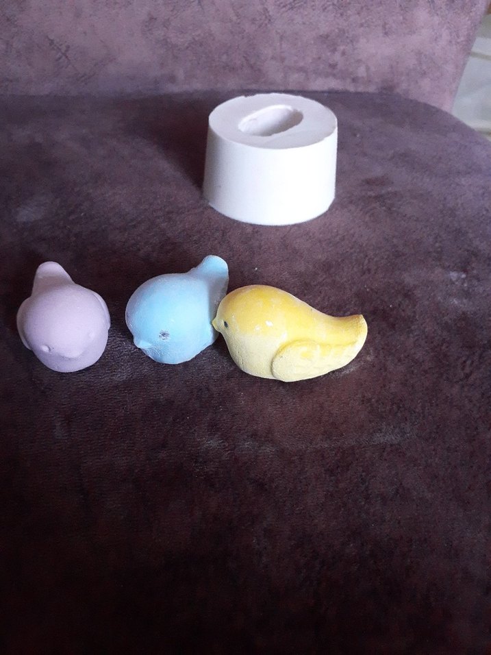 hobi silikon kuş kalıbı - Görsel 2