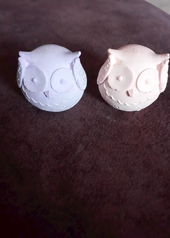 Pastel Renkli Baykuş Mum ve Silikon Kalıp - Görsel 4