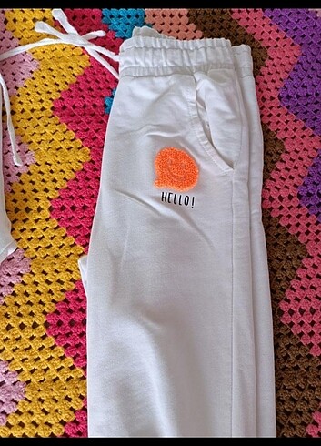 LC Waikiki 5-6 yaş beyaz ikili alt pantolon
