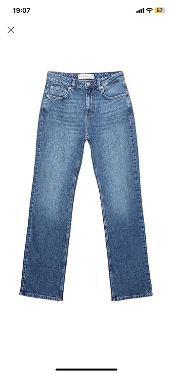 D98 Straight Fit Vintage Görünümlü Vintage