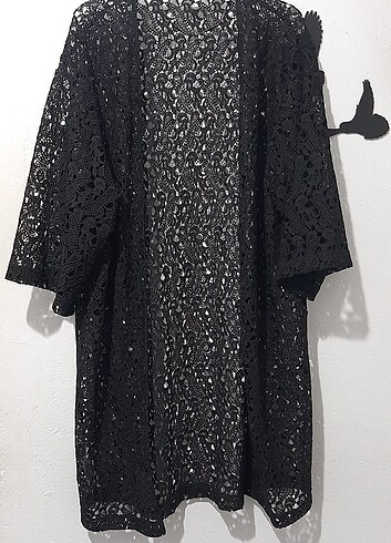 Mango Siyah kimono 