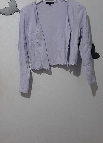 Mavi Jeans Crop hırka hırka mavi 