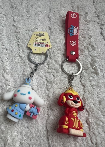 Renkli Püsküllü Kadın Anahtarlık - Görsel 3