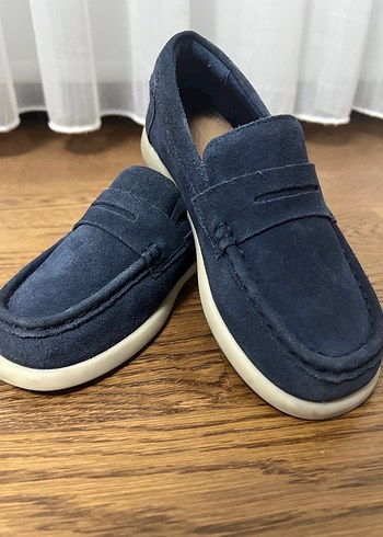 Erkek Çocuk Lacivert Süet Tokalı Loafer - Görsel 6