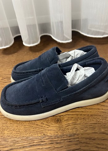 Erkek Çocuk Lacivert Süet Tokalı Loafer - Görsel 2