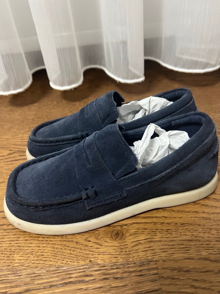 Erkek Çocuk Lacivert Süet Tokalı Loafer - Görsel 2