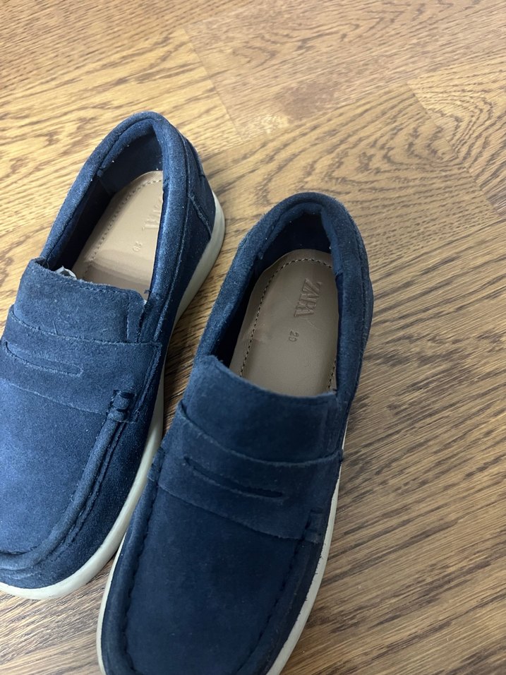 Erkek Çocuk Lacivert Süet Tokalı Loafer - Görsel 5