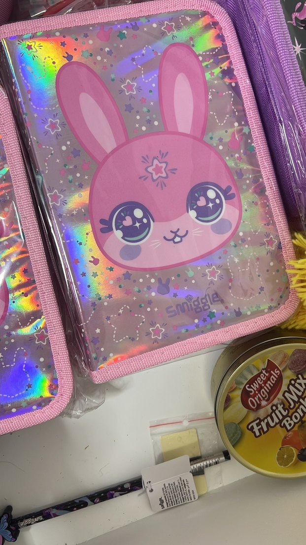 Pastel Pembe Kalem Kutusu ve Renkli Kalem Seti - Görsel 3