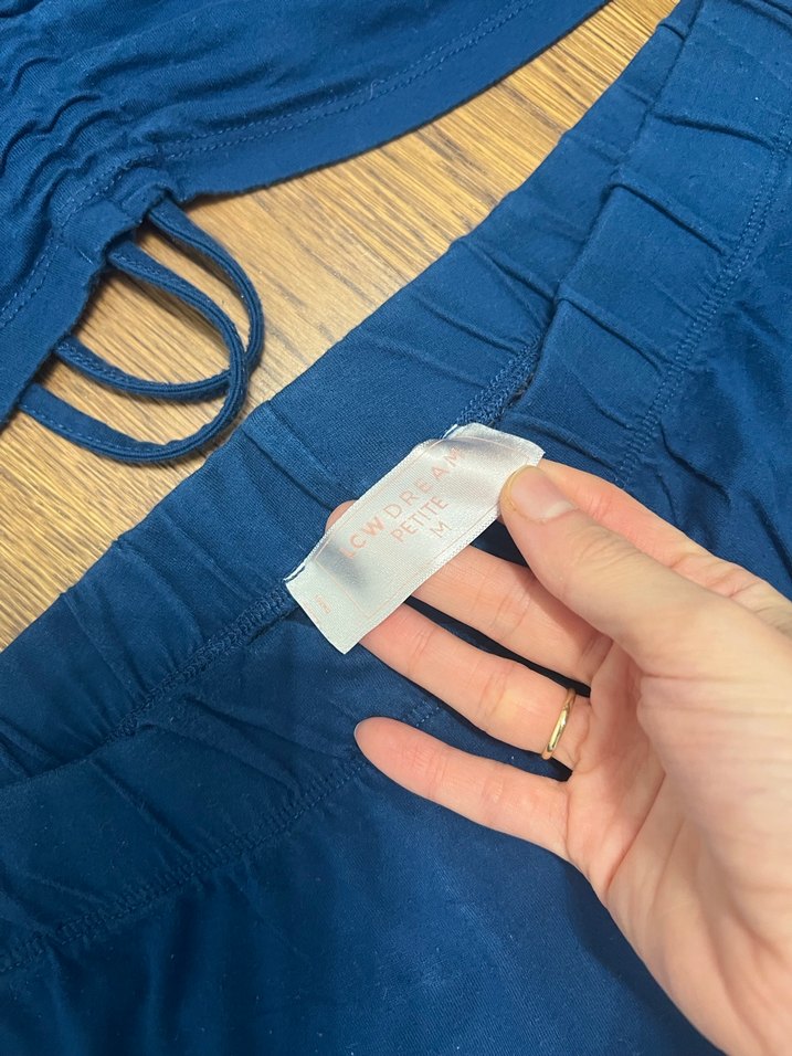 Mavi Kadın Kısa Kollu Eşofman Takımı - Görsel 5