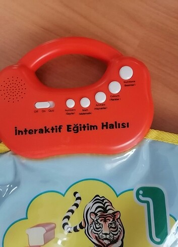 Eğitici oyun halısı 