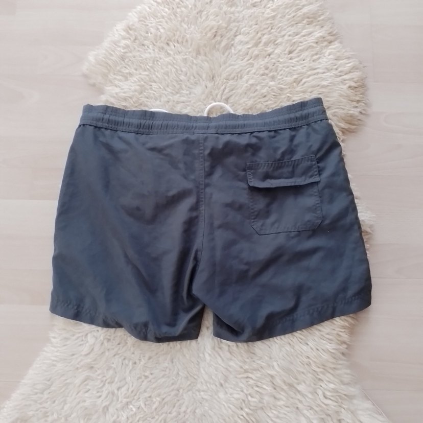 Gri Erkek Mini Şort Mayo - Görsel 5