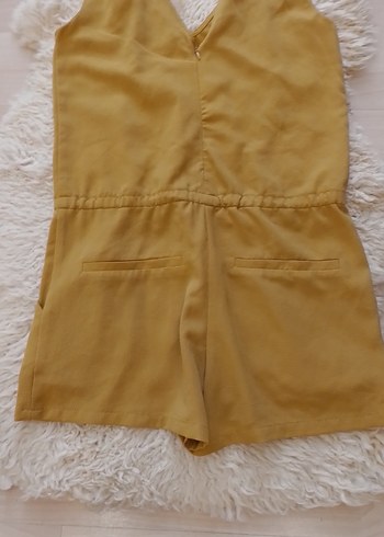 Kısa Bol Kesim Tulum - Görsel 3