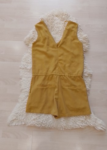 Kısa Bol Kesim Tulum - Görsel 4