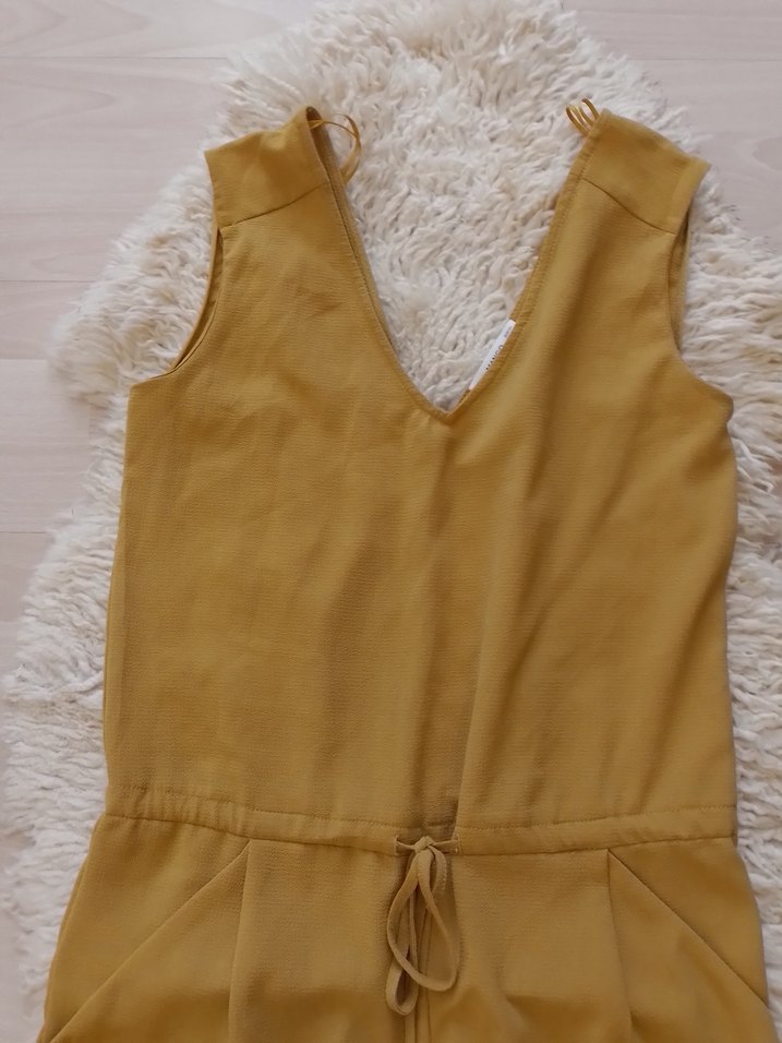 Kısa Bol Kesim Tulum - Görsel 2