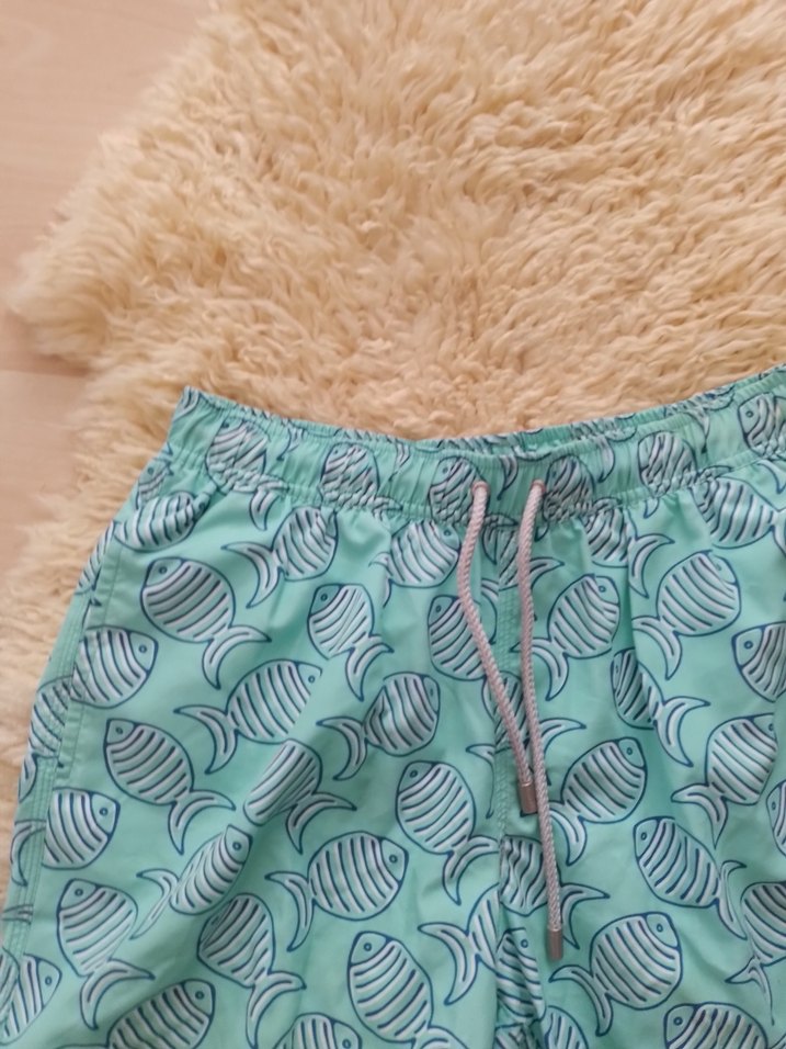 Bluemint turkuaz Bağcıklı Erkek Mini Şort - Görsel 5