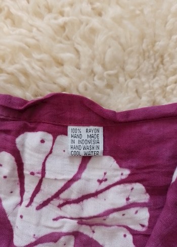 Kadın Mor Bohem Tarzı Dokuma pareo - Görsel 4