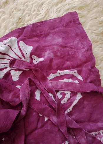 Kadın Mor Bohem Tarzı Dokuma pareo - Görsel 3